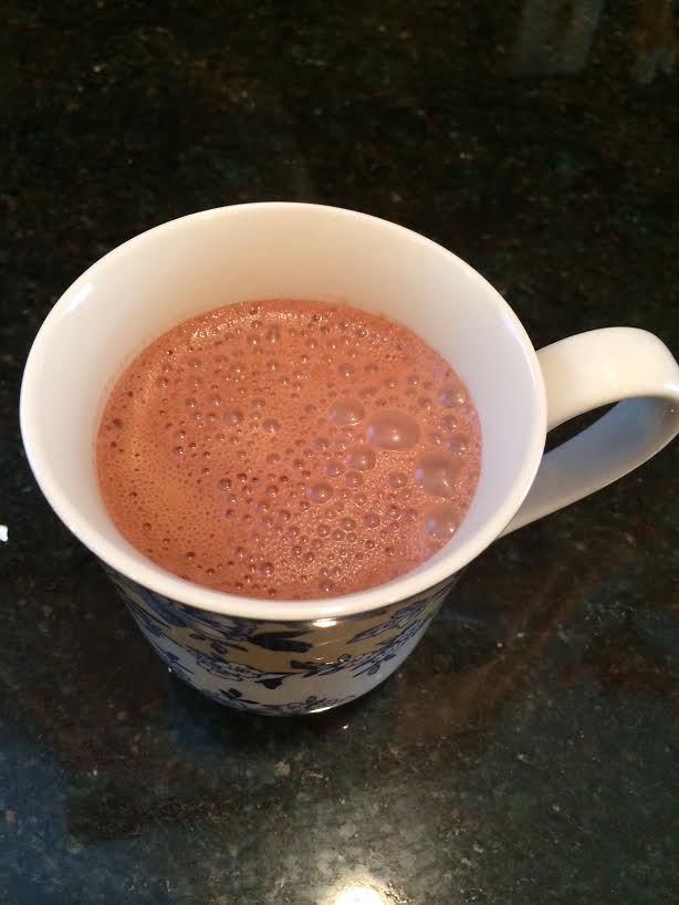 rich dark hot chocolate