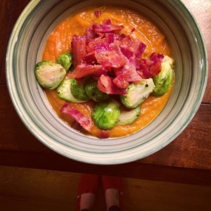 roasted butternut squash soup