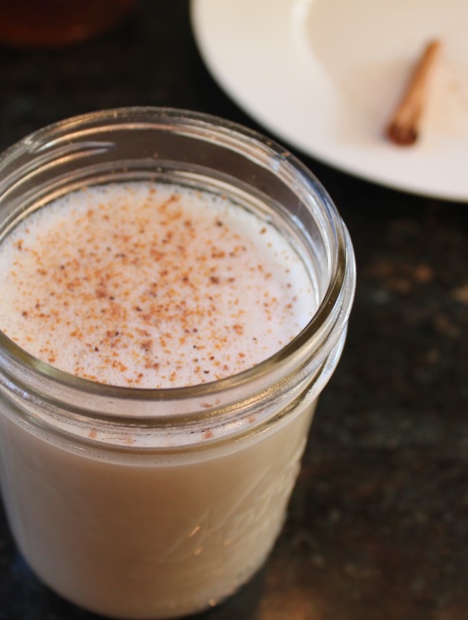 homemade paleo chai tea latte