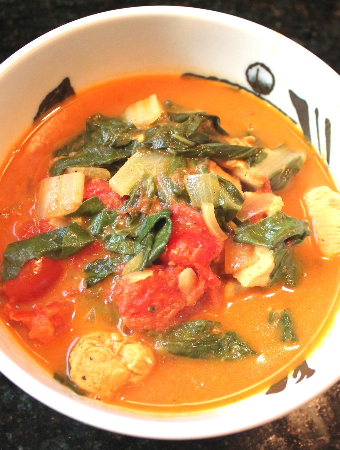 chicken coconut curry (& meal prep)