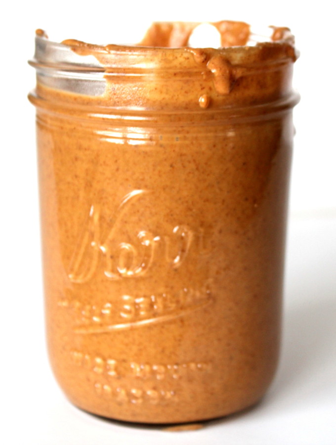 homemade almond butter