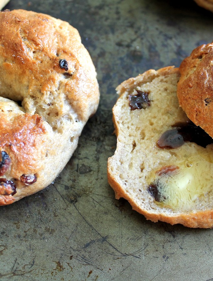 gluten free cinnamon raisin bagels