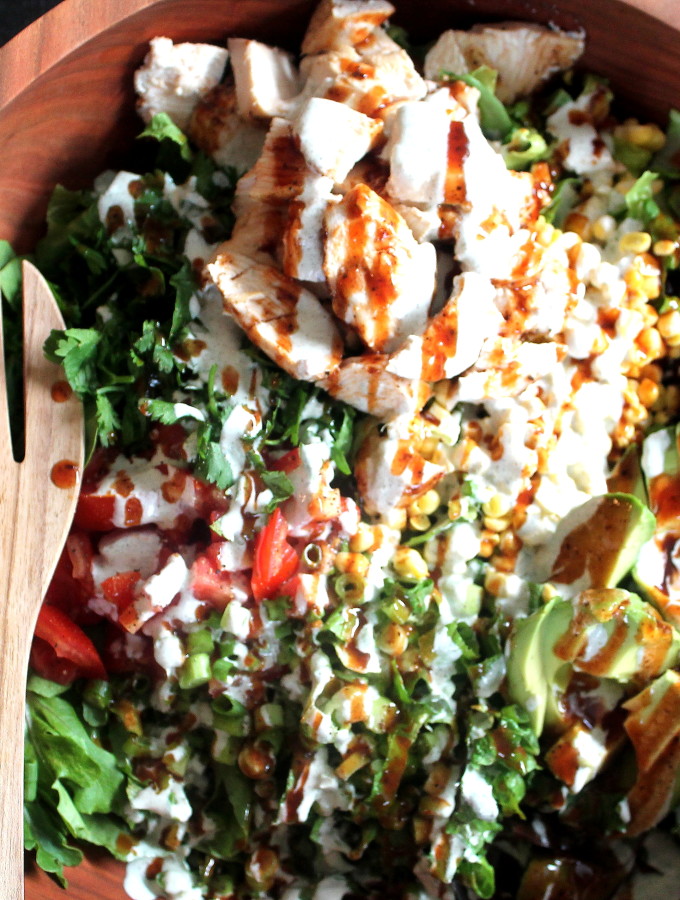 bbq chicken chopped salad
