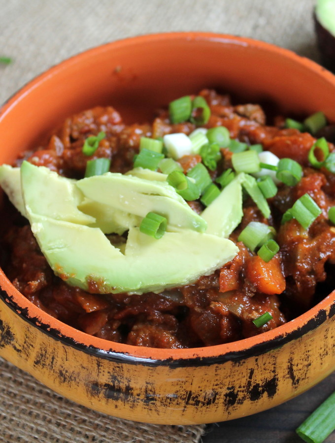 my favorite paleo chili