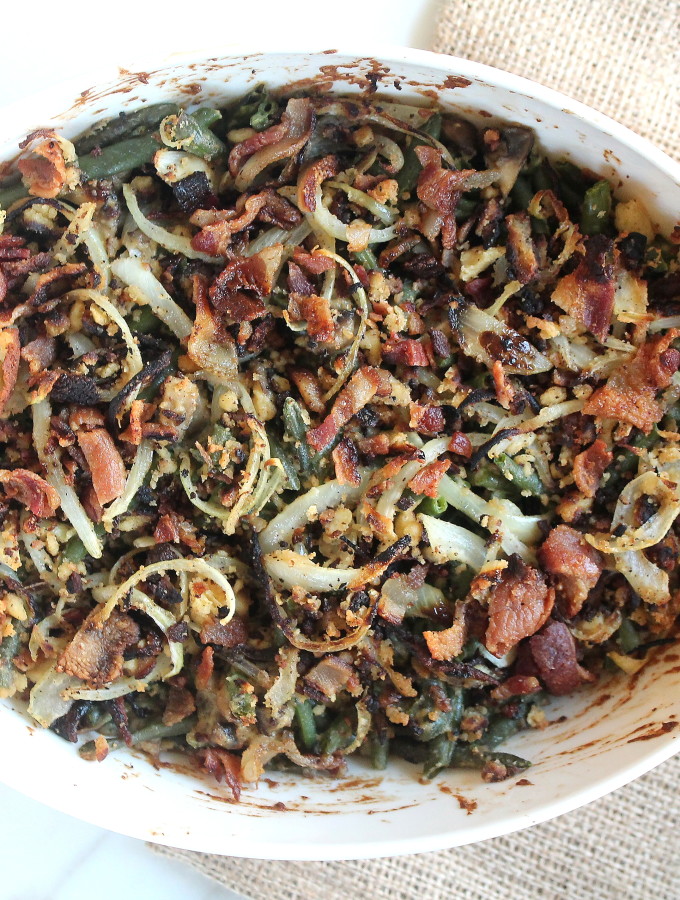 clean green bean casserole