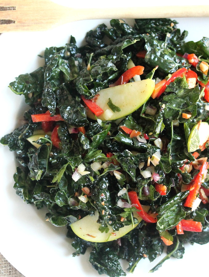 kale detox salad