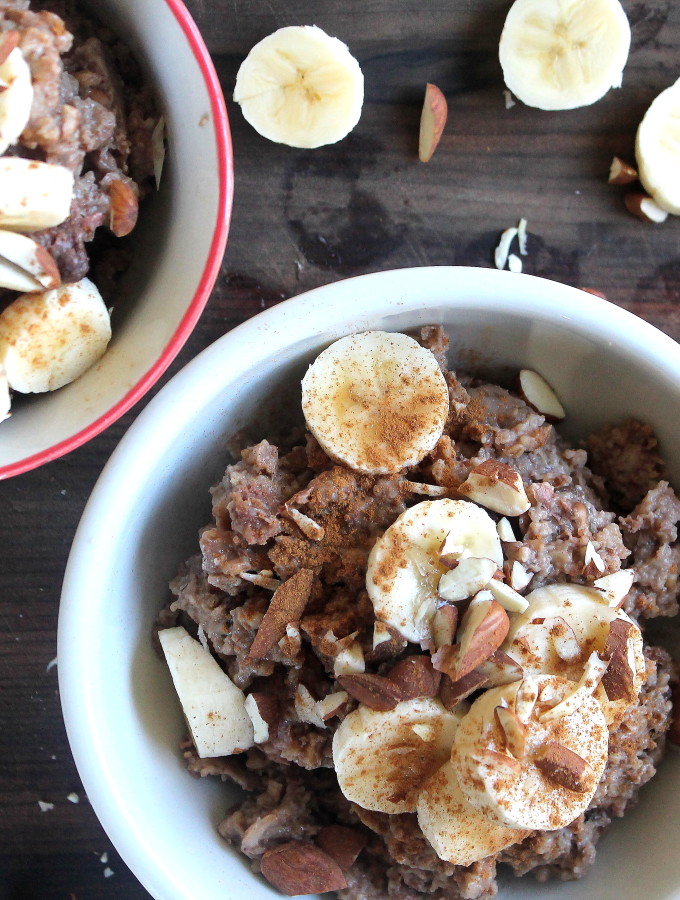 crock pot banana nut oatmeal