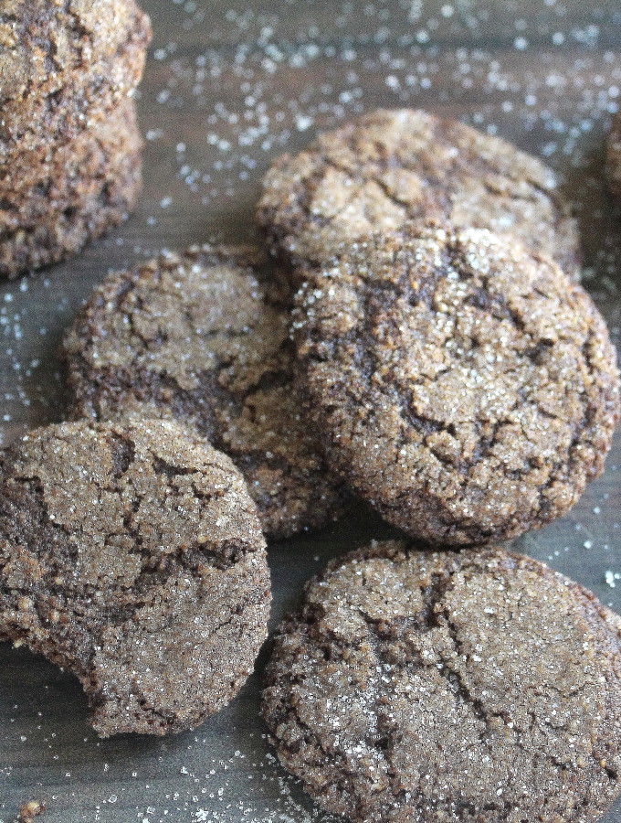paleo chewy molasses cookies