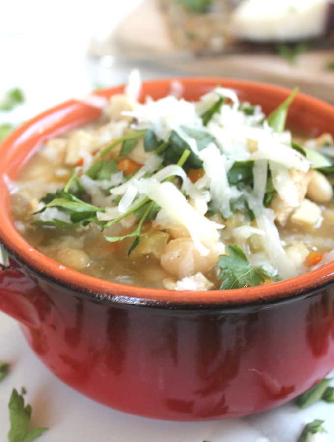 white chicken chili (gluten & dairy free)