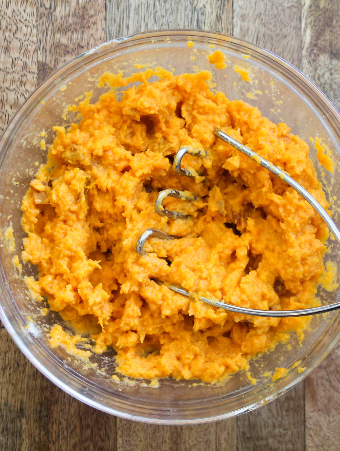paleo mashed sweet potatoes
