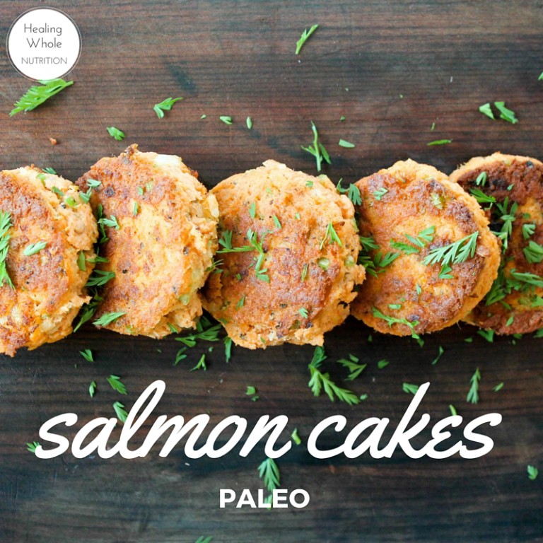 salmon cakes - healing whole nutrition