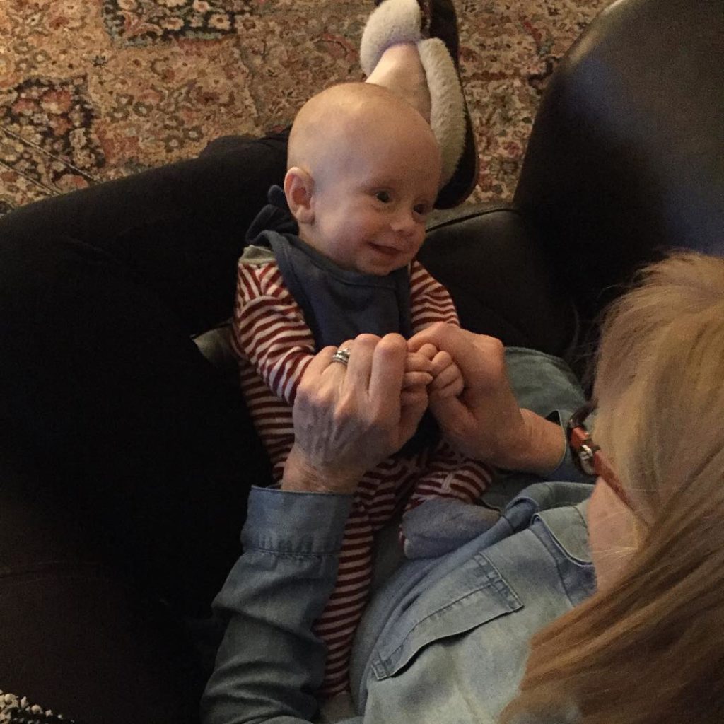 last night both boys laughed for the first time theyhellip