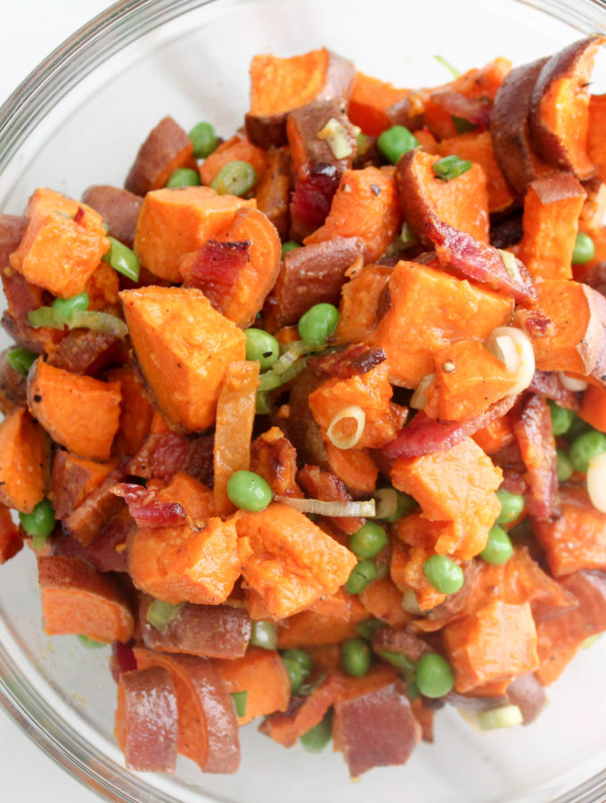 summer sweet potato salad