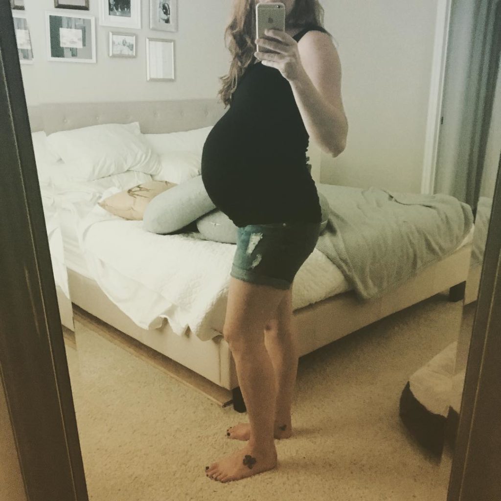 33weeks twin bump the twins should be around 4ish lbshellip