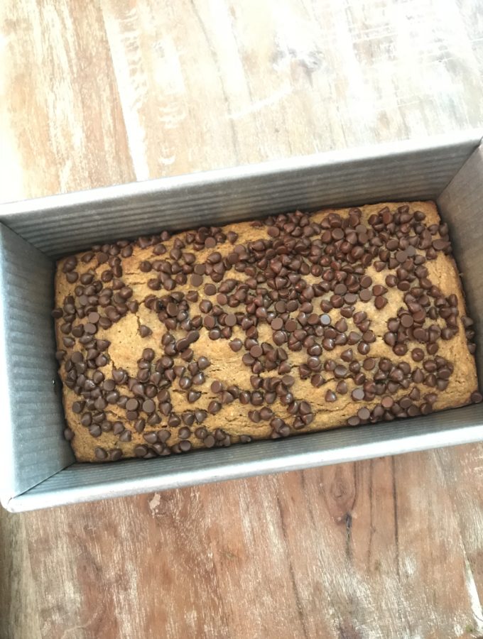 Paleo Double Chocolate Banana Bread